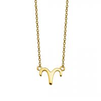 JWLS4U | Zodiac Sign Necklaces Gold 5